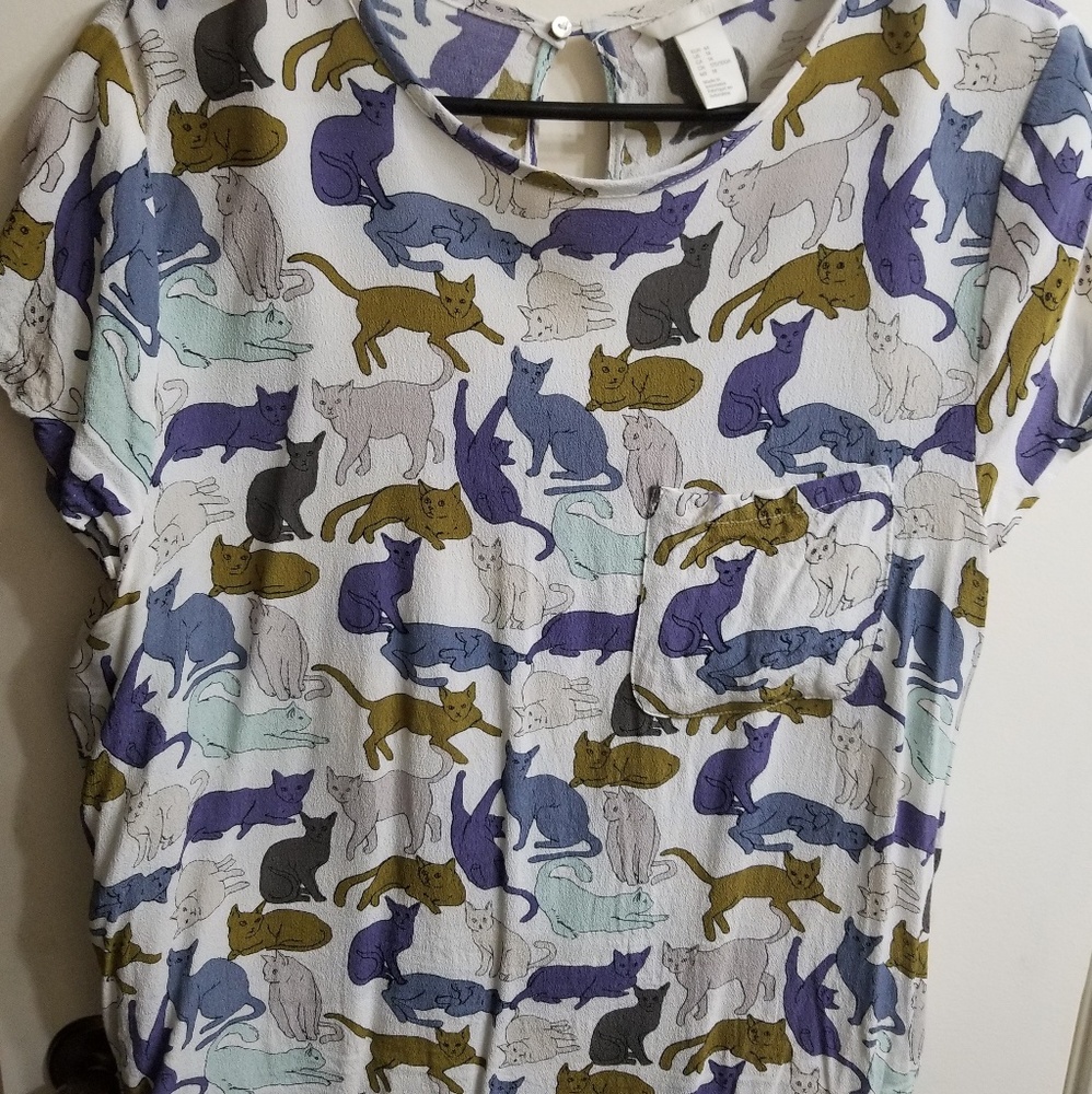 Cat blouse